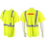 DHL Logo Class 2 Stay Dry Shirt Yellow
