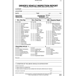 Detailed Driver's Vehicle Inspection Report With Pre-/Post-Trip, 2-Ply, Carbonless - Stock