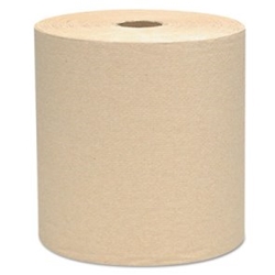 Scott 1-Ply 800 ft. Brown Hard Roll Towels 12 Rolls