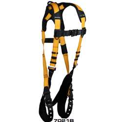 Harness Alum Back D-Ring Tongue & Buckle Legs