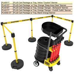 Portable Barricade Cart