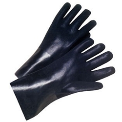 12" Interlock Lined PVC Rough Finish Glove