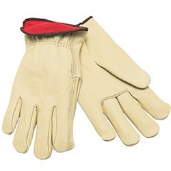 Fleece Lined Leather Driver Glove